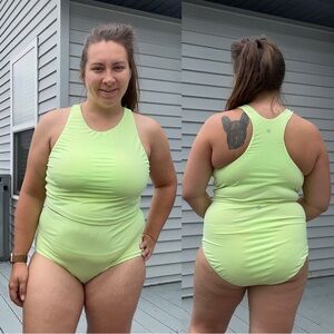 Athleta | Conscious Crop Bikini Top & High Waisted Bikini Bottoms | Size Medium